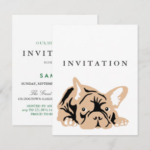 Invitation Bouledogue Français