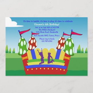 Invitation Bounce House