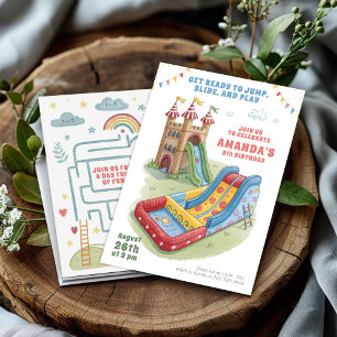 Invitation Bounce House Anniversaire