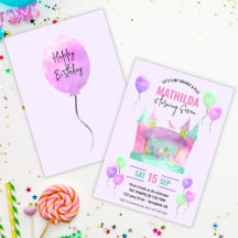 Bounce House Jump Trampoline Fille fête d'annivers