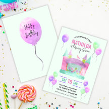 Bounce House Jump Trampoline Girl Anniversaire num