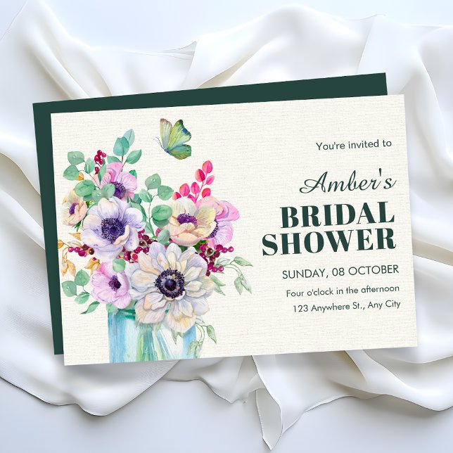 Invitation Bouquet de fleurs (Créateur téléchargé)