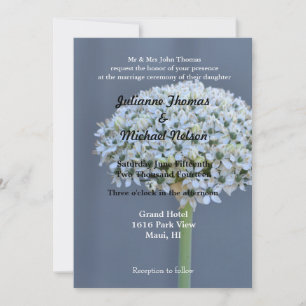 Invitation Bouquet de fleurs Mariage