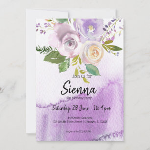 Invitation Bouquet de fleurs pour toutes les occasions