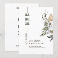 Bouquet de fleurs Savanna Watercouleurs