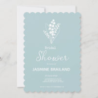 Bouquet de muguet moderne pour Baby Shower de mari