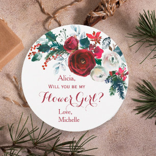 Invitation Bouquet de pivoine bordeaux aquarelle pour jeune f