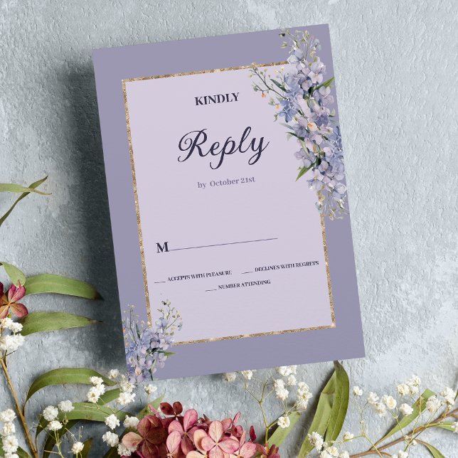 Invitation Bouquet floral pastel aquarelle Mariage RSVP (Pastel floral bouquet watercolor Wedding RSVP )