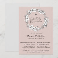 Bouquet sauvage Première communion sainte | Brouil