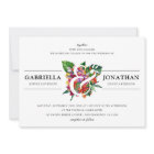 Bouquet Tropical & Typographie Moderne | Mariage