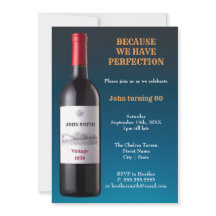 Bouteille De Vin Parce Que Nous Avons La Parfectio