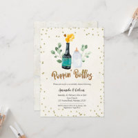 Bouteilles Poppin Genre Neutral Baby shower Coed