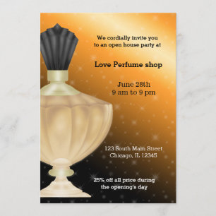 Invitation Boutique de parfums Open House
