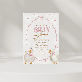 Invitation Bow rose sot oie Coquette Anniversaire