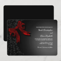 Bow rouge classique - minimaliste moderne