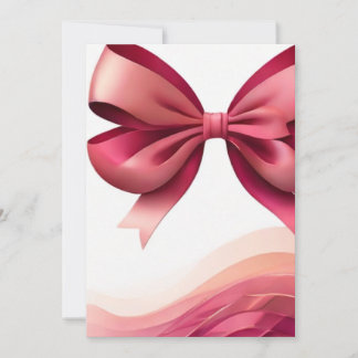 Invitation Bows élégants