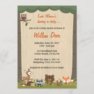 Invitation *boy/girl/surprise* de baby shower de