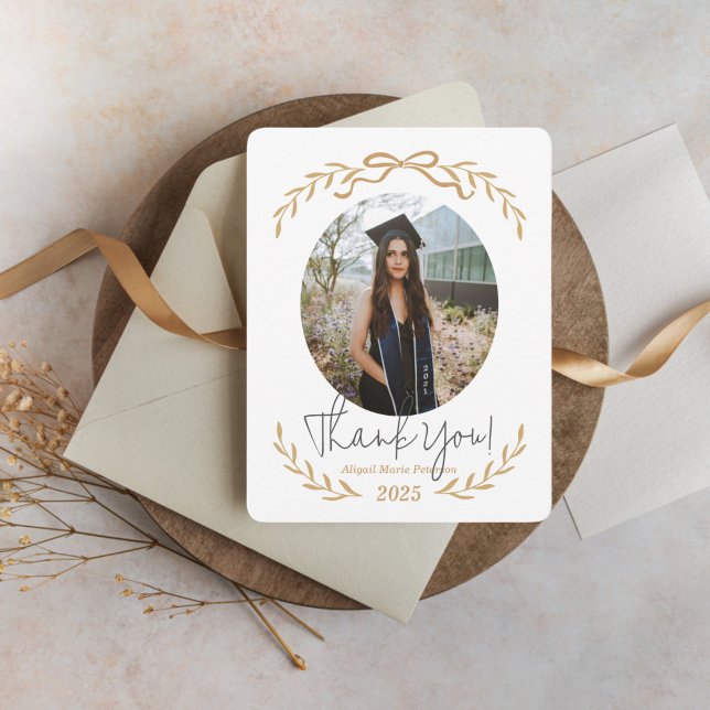 Invitation Branches et Merci de la graduation de la cale (Créateur téléchargé)