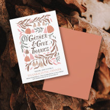 Branches rétro et citrouilles tombent Thanksgiving