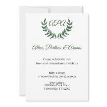 Invitation Branches Vertes