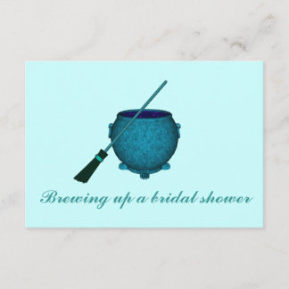 Invitation "Brasser une Fête de l'mariée" - Broom & Cauldron