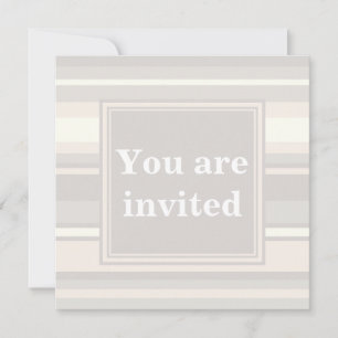 Invitation Brayures beiges