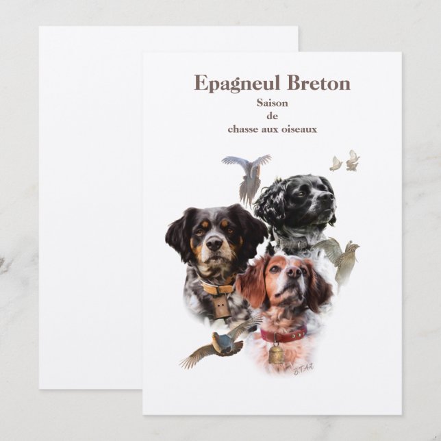 Invitation Bretagne Espagne (Devant / Derrière)