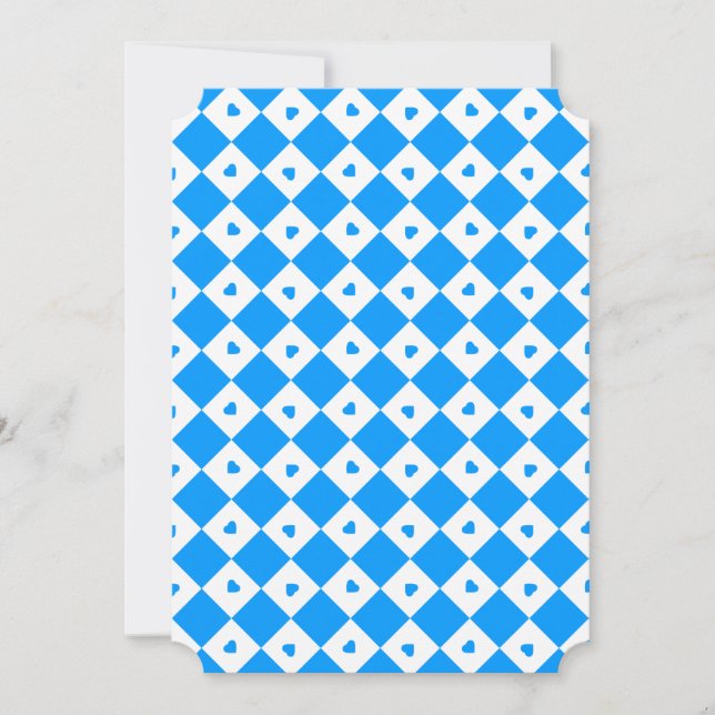 Invitation Brettchen Oktoberfest Einladung (Devant)