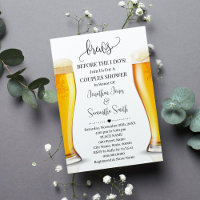 Brews avant la douche I do Couples