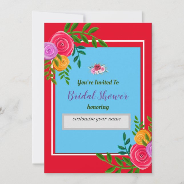 Invitation Bridal_Shower_ Floral_Design_Invitation (Devant)
