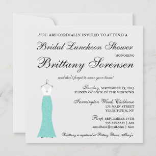 Invitation BRIDE Voici La Fête De La Douche Mariée