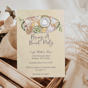 Invitation Bring a Board Charcuterie Party