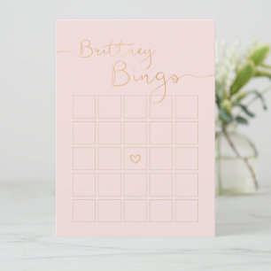 Invitation Brittney Bingo