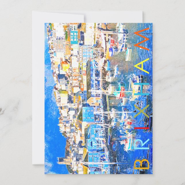 Invitation Brixham (Devant)