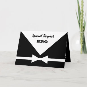 Invitation BRO - Demande spéciale - Sois mon témoin