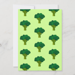 Invitation Brocoli vert légume alimentation saine légume