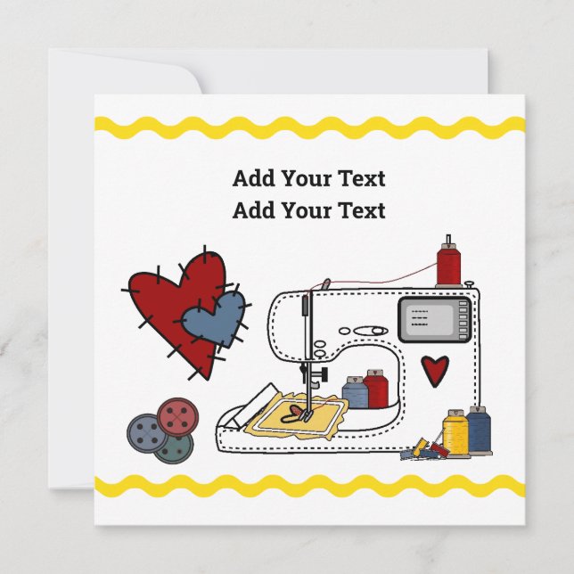 Invitation Broderie (Devant)