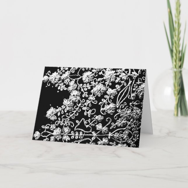 Invitation Broderie indienne (Devant)