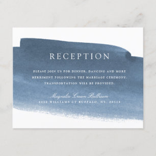 Invitation Brouillard de Lake Harbor Réception de mariage