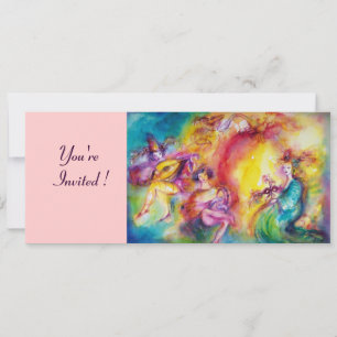 Invitation BRÛLER LE CARNAVAL, Mardi Gras Masquerade Ball