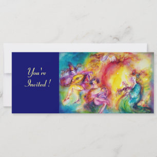 Invitation BRÛLER LE CARNAVAL, Mardi Gras Masquerade Ball