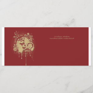 Invitation brun d'or