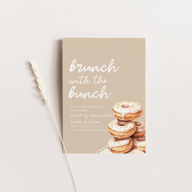Invitation Brunch avec la Bunch Breakfast Party (Créateur téléchargé)