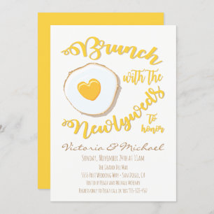 Invitation Brunch avec le nouveau marié Mariage