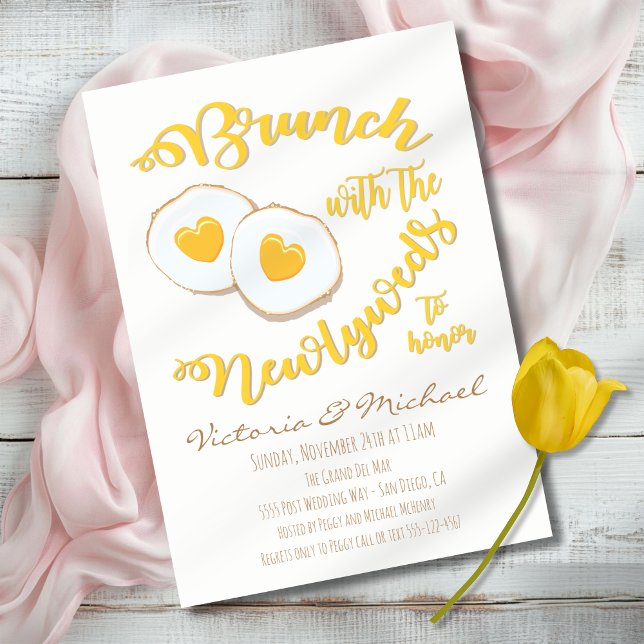 Invitation Brunch avec le nouveau marié Mariage (Créateur téléchargé)