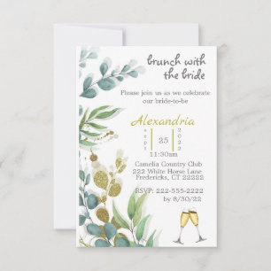 Invitation Brunch Bridal Shower