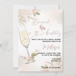 Invitation Brunch & Bubbly