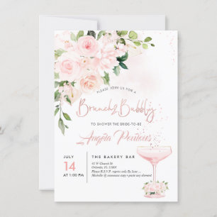 Invitation Brunch Bubbly H2 Blush Anthuriums Rose Peonies