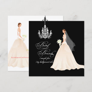 Invitation Brunch de mariée PixDezines/occasion DO-IT-YOURSEL
