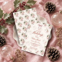 Brunch de Noël Coquette Romantique Florales TMF26